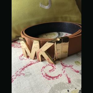 Michael Kors Emblem Reverse Belt NWT
